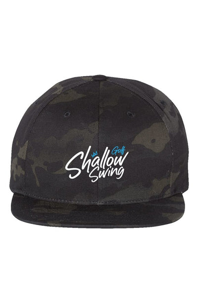 Multicam Black Shallow Shnapback