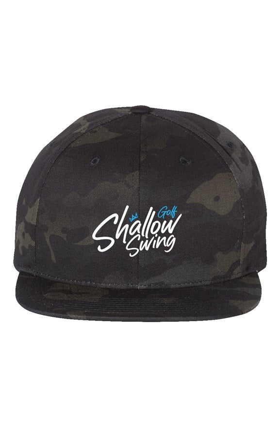 Multicam Black Shallow Shnapback